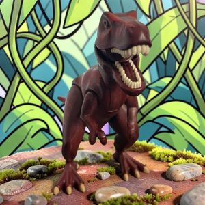 Playmobil T-REX Dinosaur Hidden Temple Tyrannosaurus Red Rex Figure